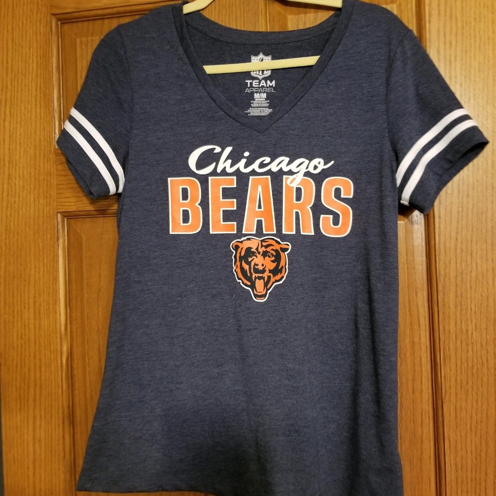 NFL Woman Sport T-Shirt Sz M Team Apparel Chicago